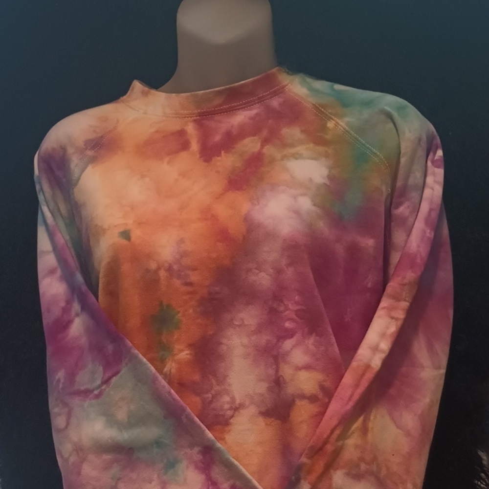 Colorful Tie-Dye Sweatshirt